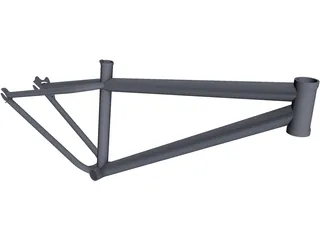 Specialized P2 Frame 3D Model preview
