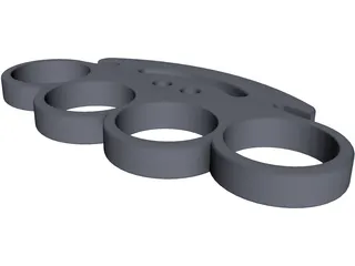 Knuckles 3D Model preview