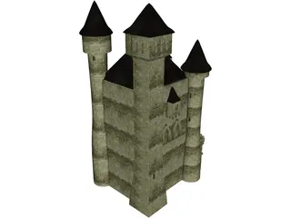 Dark Castle 3D Model preview