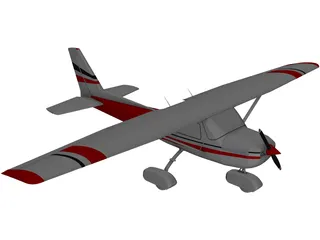 Cessna 3D Model preview