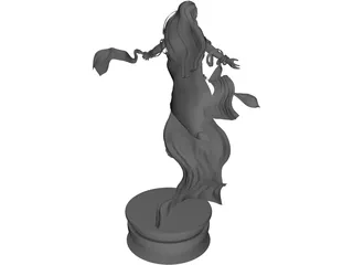Diosa Figure 3D Model preview