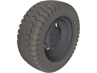 Wheel 3D Model preview
