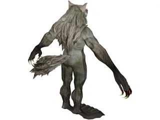 Werewolf 3D Model preview