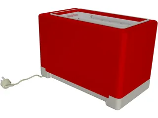 Toaster 3D Model preview