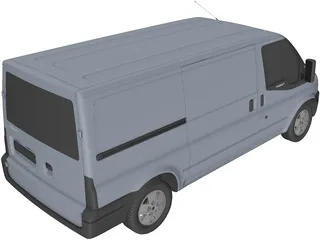 Ford Transit T350 (2010) 3D Model preview