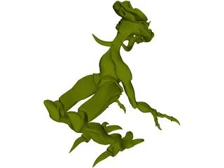 Alien 3D Model preview