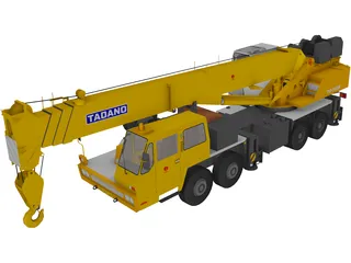 Tadano Crane 3D Model preview