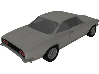 Chevrolet Corvair Monza (1969) 3D Model preview