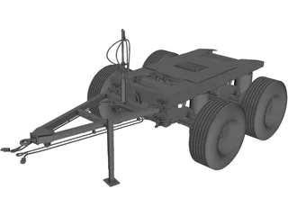 C-402 Converter Dolly 3D Model preview