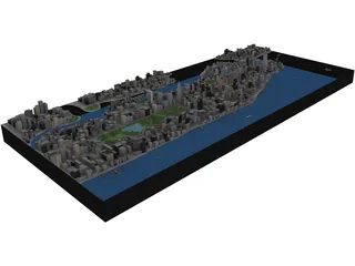 New York City 3D Model preview