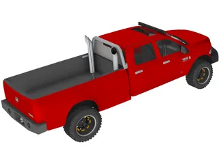 Dodge Ram 2500 (2013) 3D Model preview
