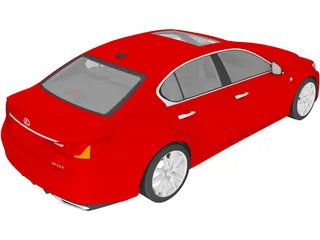 Lexus GS350 (2013) 3D Model preview