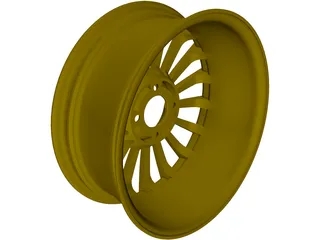 Wheel Scorro S-173 3D Model preview