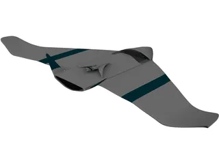 Avion 3D Model preview