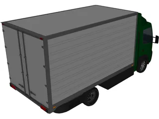 Mitsubishi Fuso 3D Model preview