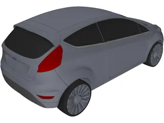 Ford Fiesta 3D Model preview