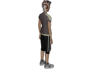 Boy 3D Model preview