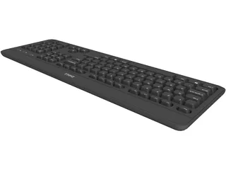 Dell Keyboard 3D Model preview