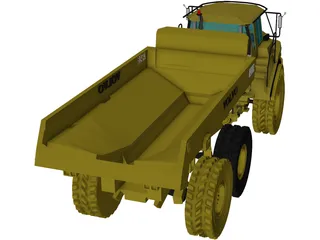 Volvo A25E 3D Model preview