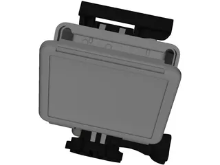 Gopro Hero2 3D Model preview