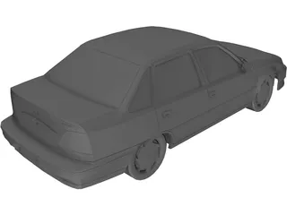 Daewoo Nexia (1996) 3D Model preview