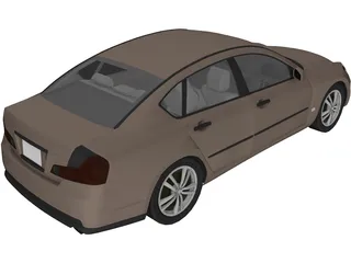Nissan Fuga (2007) 3D Model preview