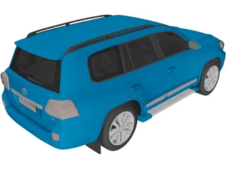 Toyota Land Cruiser (2013) 3D Model preview