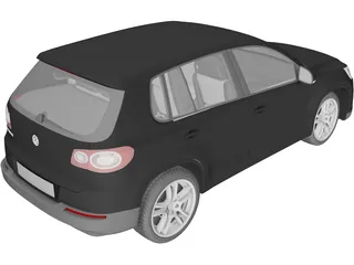 Volkswagen Tiguan (2011) 3D Model preview