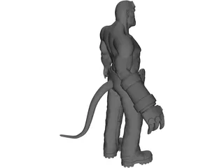 Hellboy 3D Model preview