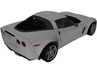 Chevrolet Corvette Z06 3D Model preview