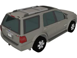 Ford Expedition 3D Model preview