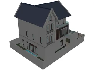 House 3D Model preview