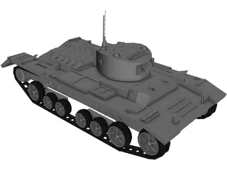 Valentine II 3D Model preview