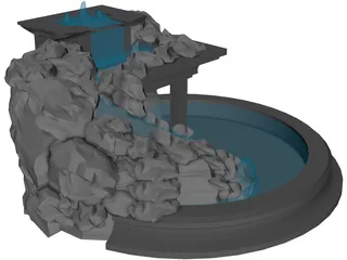 Fountain 3D Model preview