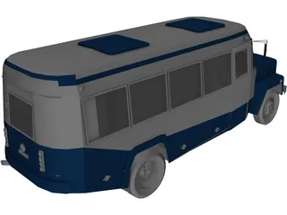KAvZ 3976 3D Model preview