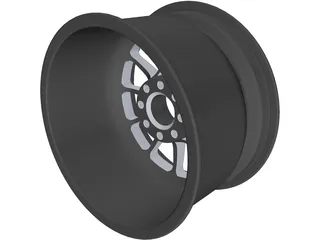 OZ Racing Wheel Centerlock 13x8 3D Model preview
