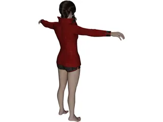 Woman 3D Model preview