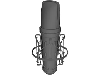 Marshall Electronics Microphone 3D Model preview