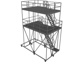 Scaffold 3D Model preview