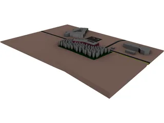 Library 3D Model preview