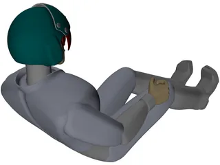 Pilot 3D Model preview