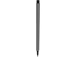 Stabilo Pen 3D Model preview