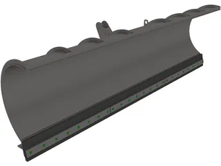 Snow Plow 3D Model preview