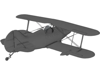 Pitts Special S-1 3D Model preview