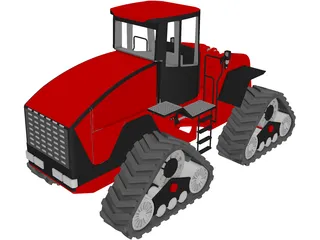 Tractor 3D Model preview