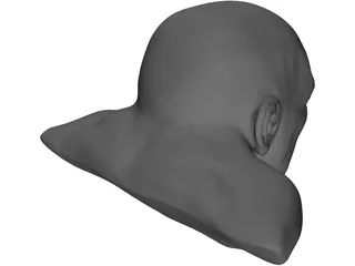 Hulk Bust 3D Model preview