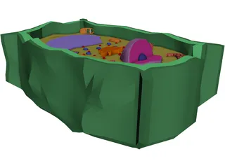 Plant Cell 3D Model preview