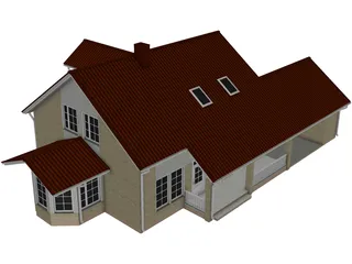 House 3D Model preview