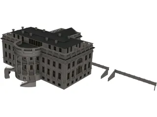 White House 3D Model preview