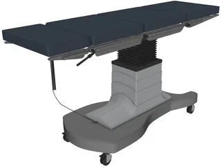 Surgical Table 3D Model preview
